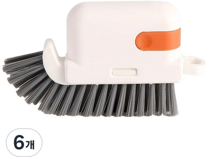 아케이바이 반영구 3in1 창틀 청소 브러쉬, 혼합색상, 6개