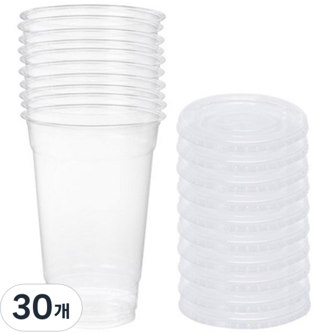 롯데이라이프 테이크아웃 아이스컵 720ml, 1개입, 30개