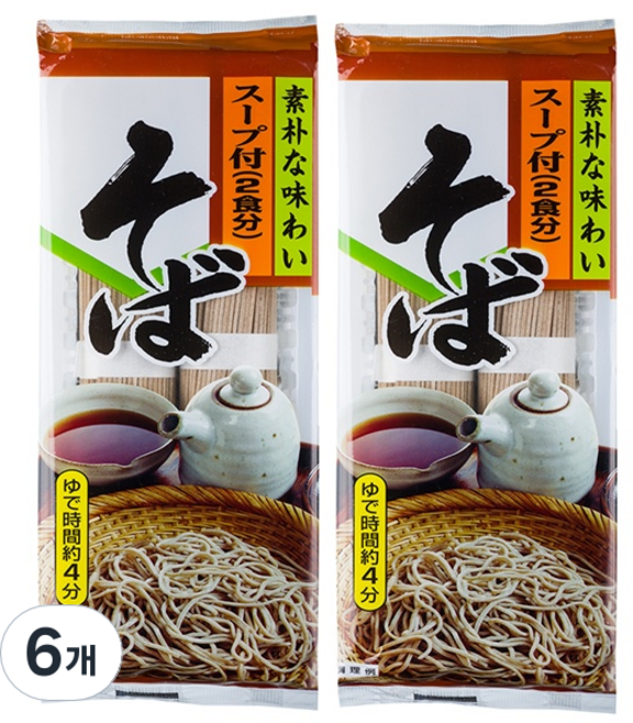 멘노스나오시 스프츠키 소바, 230g, 6개