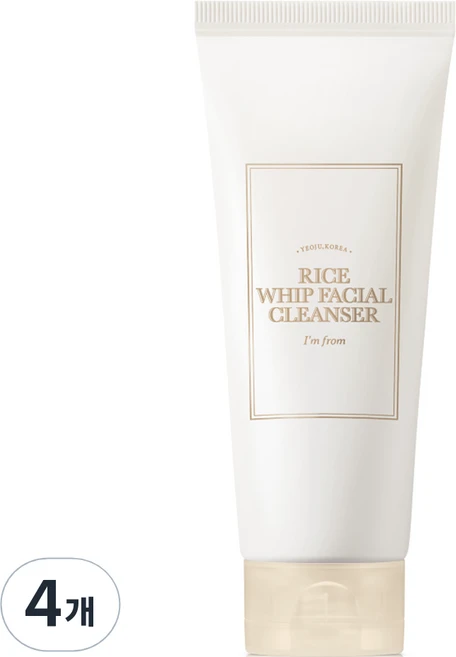 아임프롬 라이스 휩 페이셜 클렌저, 4개, 150ml - 쿠팡