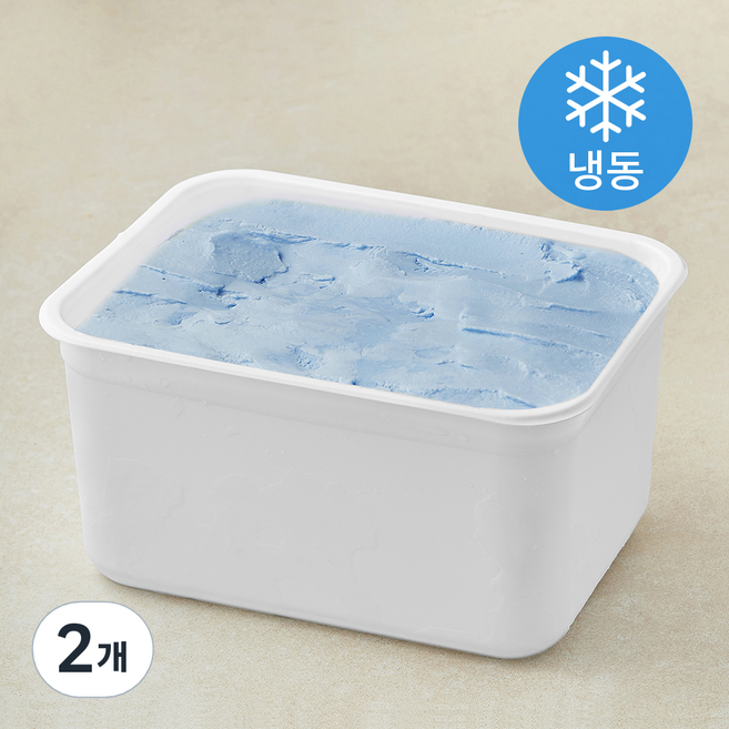 네추럴킹덤 소다향 샤베트 (냉동), 2개, 1개입, 5L