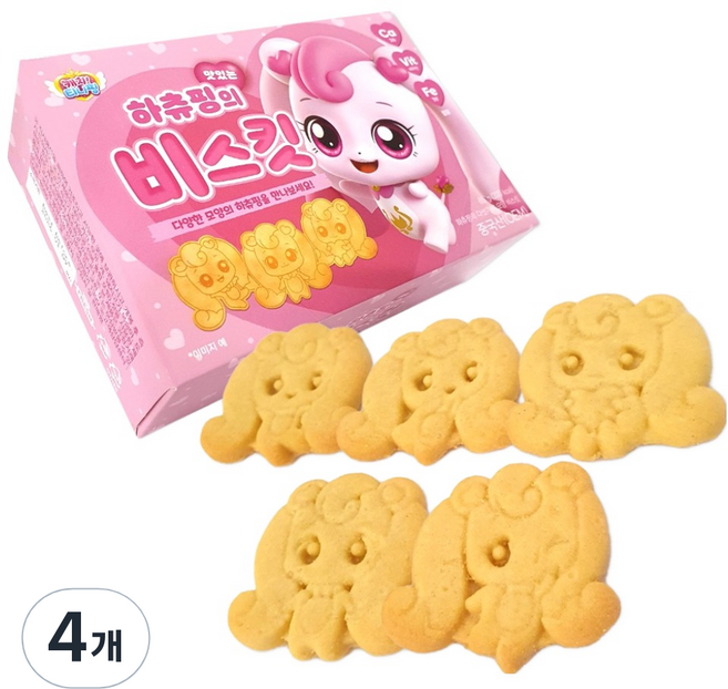 하츄핑의 비스킷, 4개, 65g