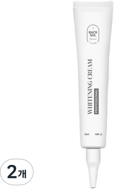 더에스럭셔리 백설 화이트닝 크림 프로페셔널, 35ml, 2개