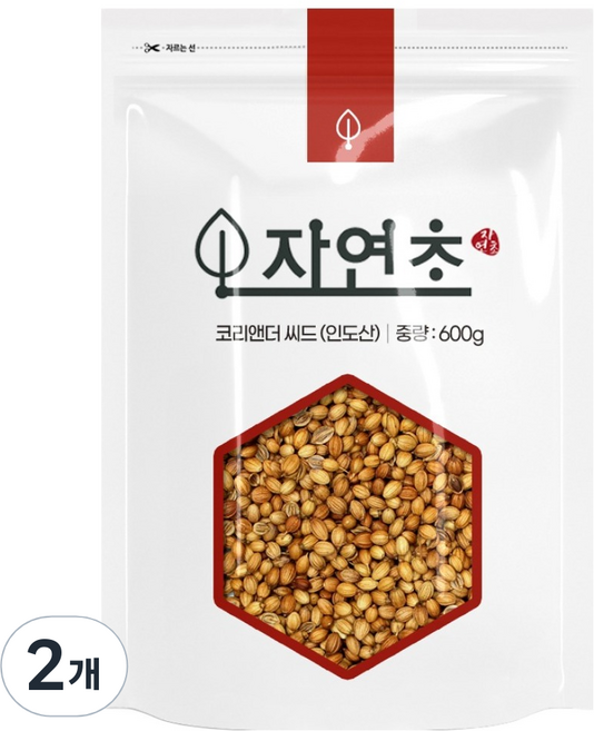 코리앤더 씨드 고수씨, 600g, 2개