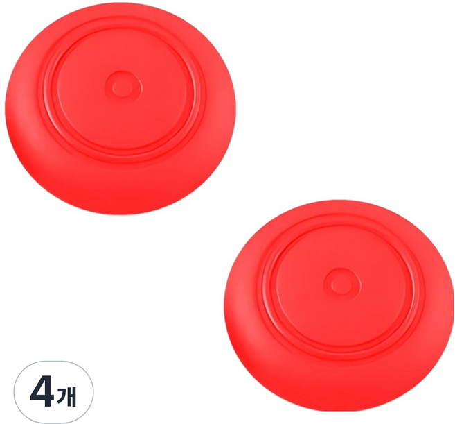 호후 조링 닌텐도 스위치2 조이콘 아날로그 스틱 커버, 레드, 4개