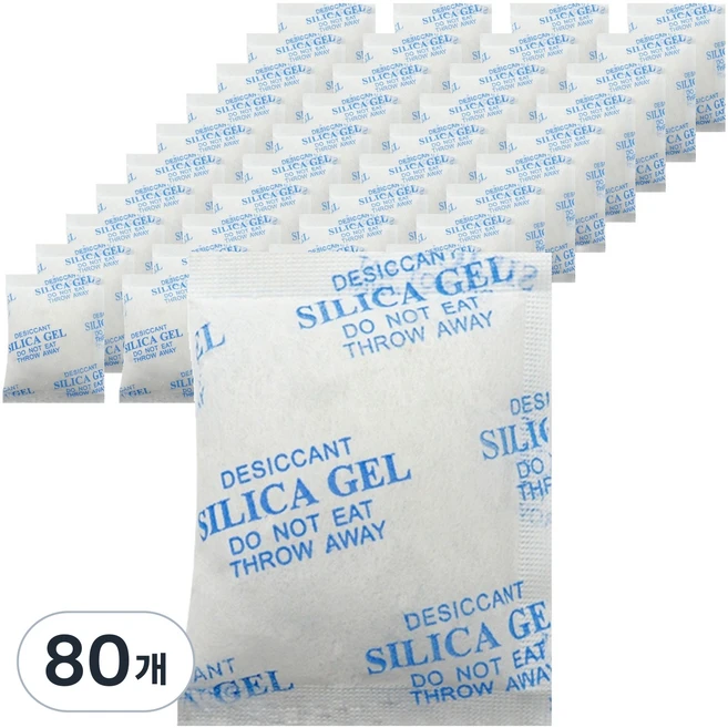 바우온 실리카겔 부직포 건조제 무향, 30g, 80개 - 쿠팡