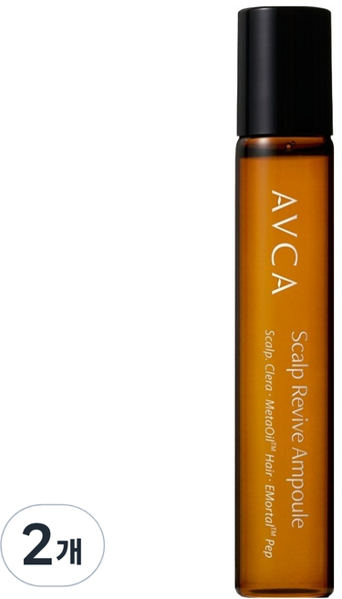아브카 스칼프 리바이브 탈모 증상 완화 두피 앰플, 20ml, 2개