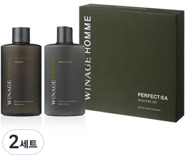 위네이지 옴므 퍼펙티 스킨케어 세트, 2세트