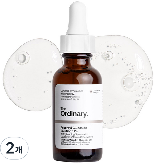 The Ordinary. 12%維生素C醣苷精華, 2瓶, 30ml