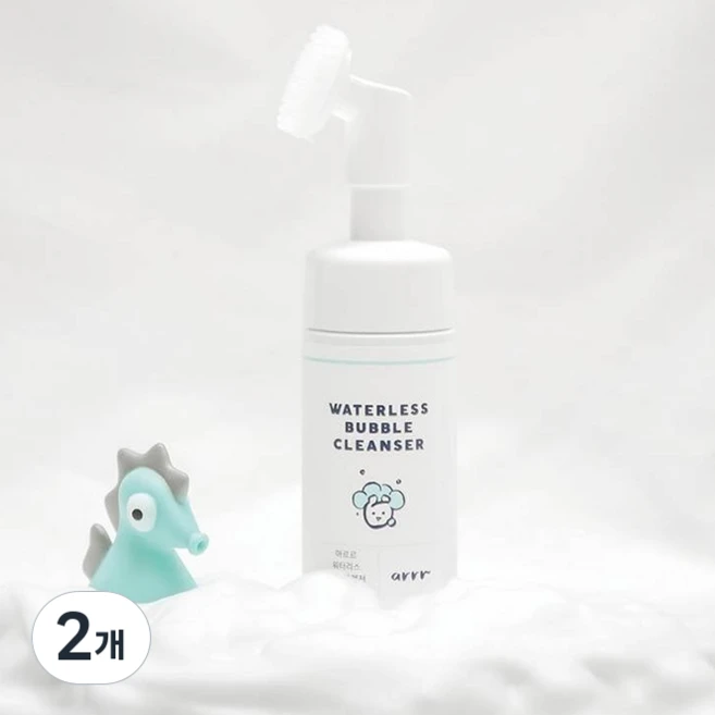 동원아르르 반려동물 워터리스 버블 클렌져, 150ml, 1개입, 2개 - 쿠팡