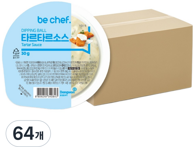 비셰프 디핑볼 타르타르소스, 30g, 64개