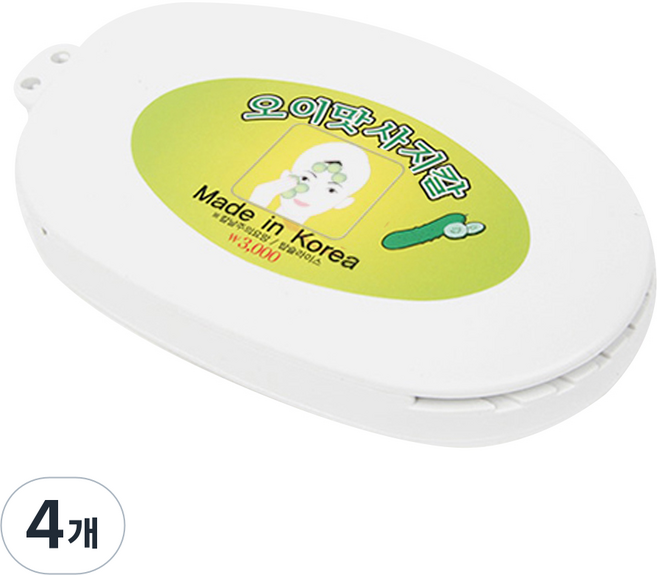 이디나 오이 맛사지칼, 혼합색상, 4개