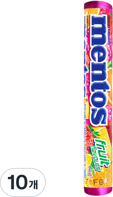 멘토스 푸르티 C1035, 37.5g, 10개