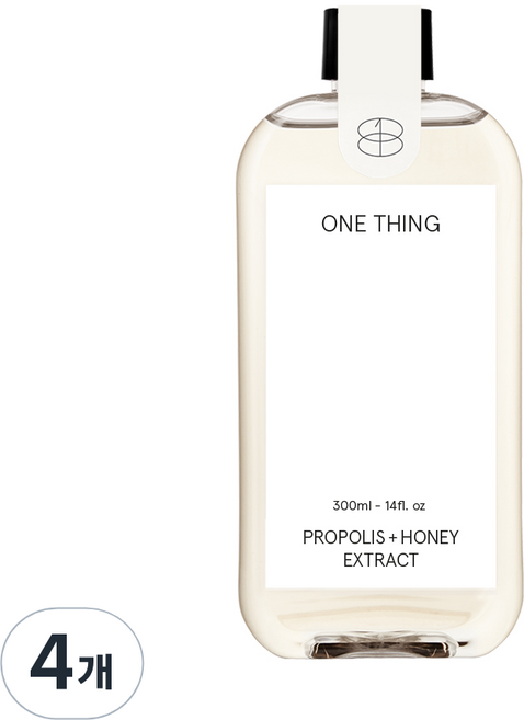 원씽 프로폴리스 + 꿀 추출물, 300ml, 4개