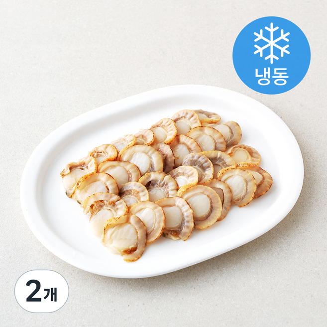 ISEA 초밥용 조미 가리비 20미 (냉동), 2개, 100g