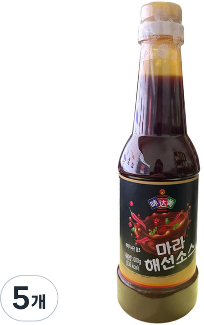 미달미 신호 마라 해선 소스, 600g, 5개