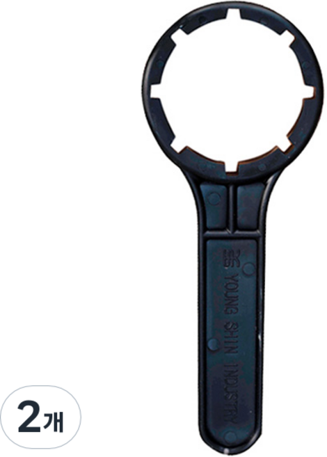 청소세제 말통 오프너, 검정, 2개