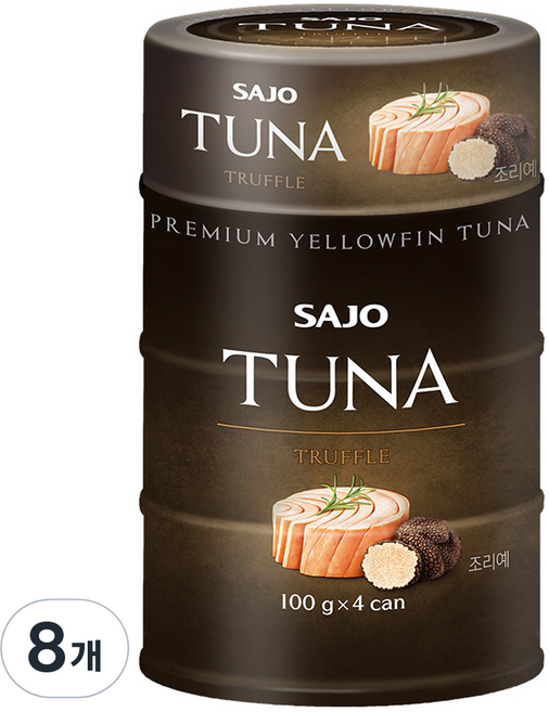 사조 프리미엄 참치 트러플, 100g, 8개