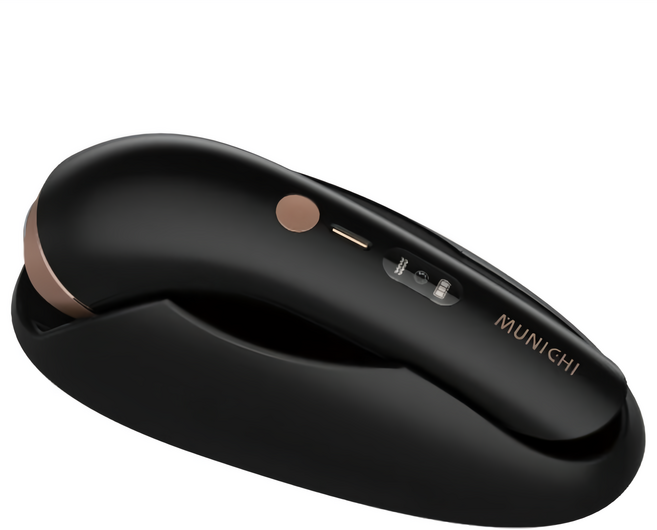 MUNICHI 沐尼黑 臭氧滅菌美足修磨儀電動磨腳皮機/自動磨腳皮腳皮機, 黑色, MR.FEET