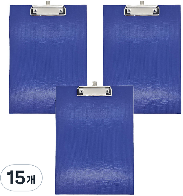 빅드림 티처스 VIC 신소재 스마트 스탠딩 클립보드 A4, 블루, 15개