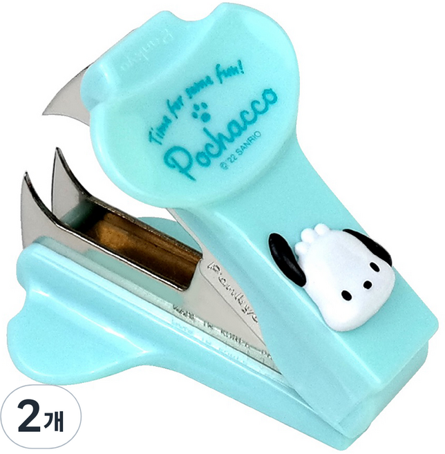 바이하츠 포차코 스테이플러 리무버, 혼합색상, 2개