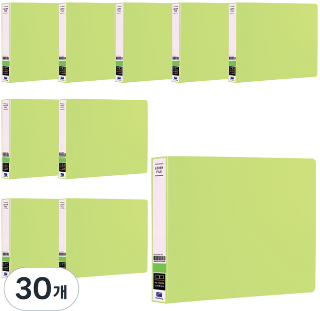 Heemang PP 稅務文件夾 A6 HC526, 30個, 淺綠色