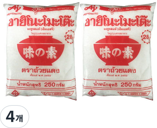 아지노모토 우마미 조미료, 250g, 4개