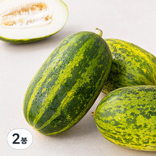 곰곰 고령 파파야 멜론, 1.5kg, 2봉