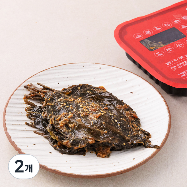 된장깻잎 절임, 300g, 2개