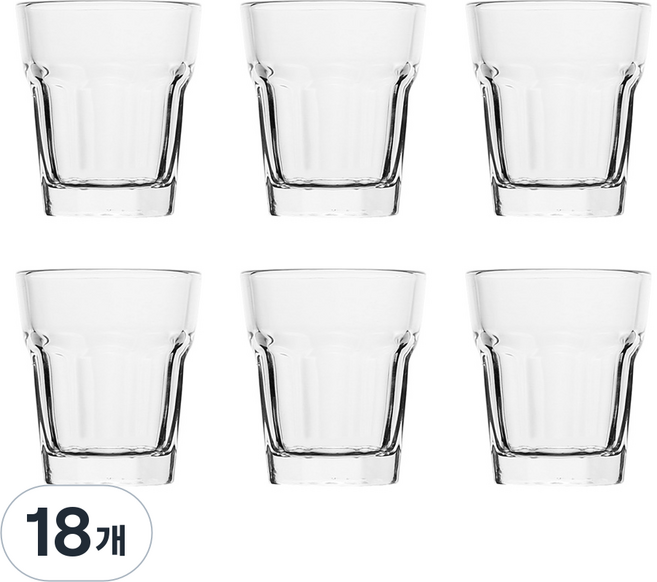 MAKA EVERY ONE KITCHEN 玻璃 9005 燒酒杯 50ml, 單一顏色, 18個