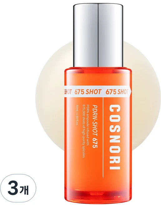 코스노리 피디알엔샷 앰플 675, 50ml, 3개 - 쿠팡