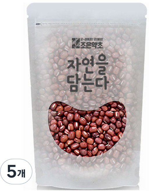 조은약초 자연을 담는다 프리미엄 팥, 300g, 5개, 1개입
