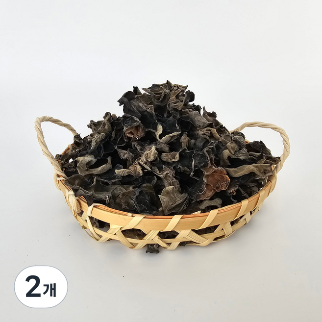 乾黑木耳, 100g, 2個