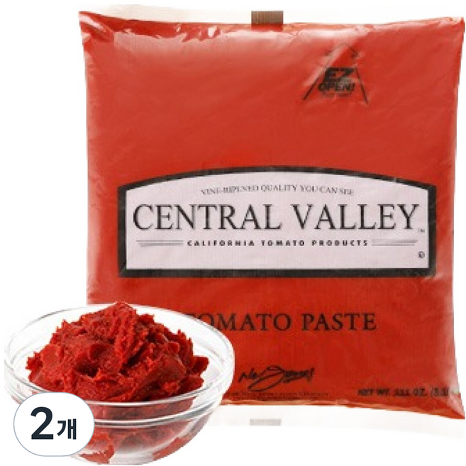 센트럴밸리 토마토 페이스트, 3.15kg, 2개