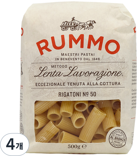 룸모 리가토니, 500g, 4개
