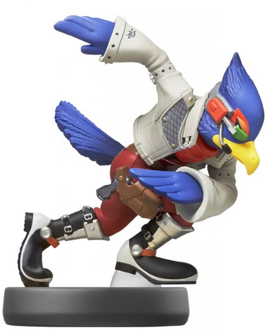Nintendo 任天堂 amiibo 任天堂明星大亂鬥系列 法爾科公仔, 1個