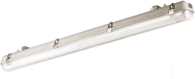 旭光 T8 LED 防水燈具 4尺單管, 1個, 白色