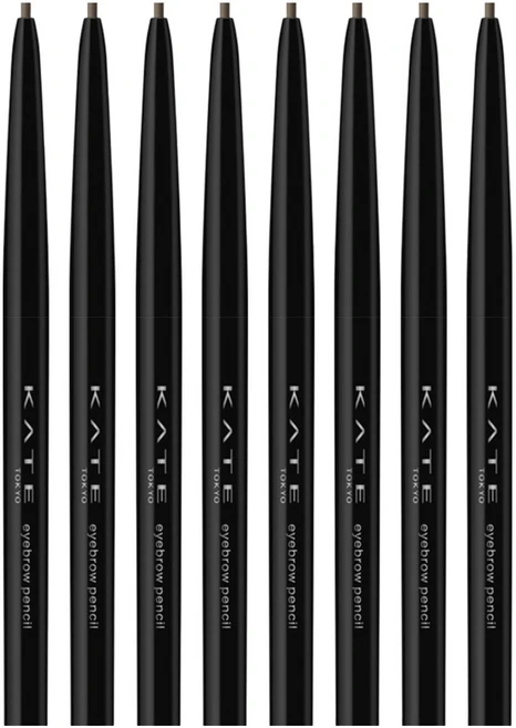 케이트 아이브로우 펜슬 Z, 8개, BR-3 내추럴 브라운 - 쿠팡