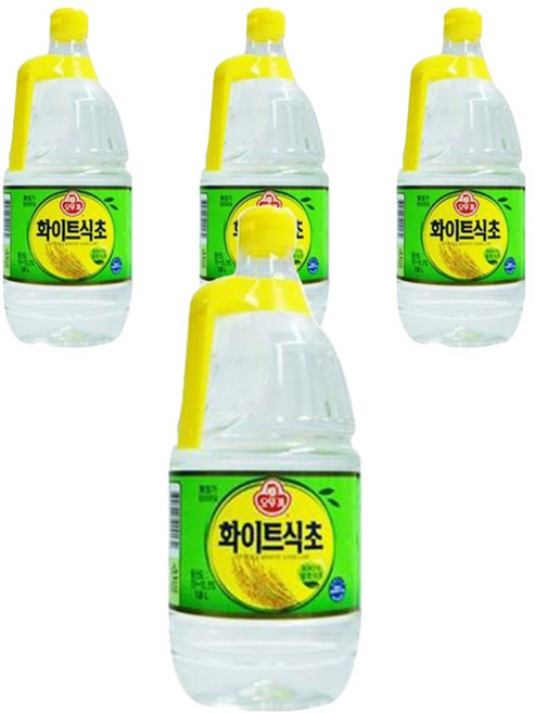 오뚜기 화이트 식초, 1.8L, 4개