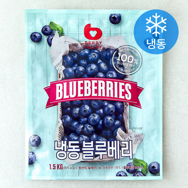 베리벨리 칠레산 냉동 블루베리, 1.5kg, 1개