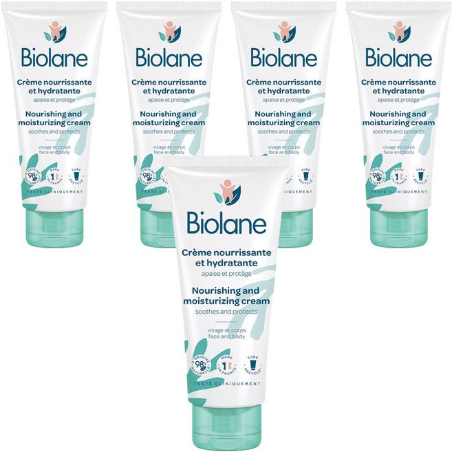 비올란 너리싱 모이스처라이징 크림, 100ml, 5개