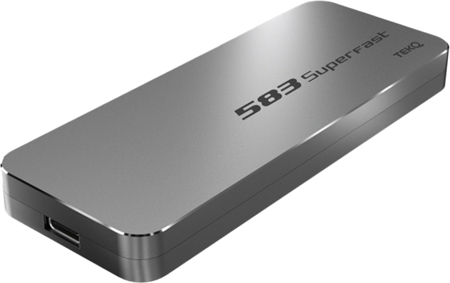 TEKQ 樂都國際 USB-C M.2 SSD 固態硬碟 外接盒, 583SuperFast, 1個