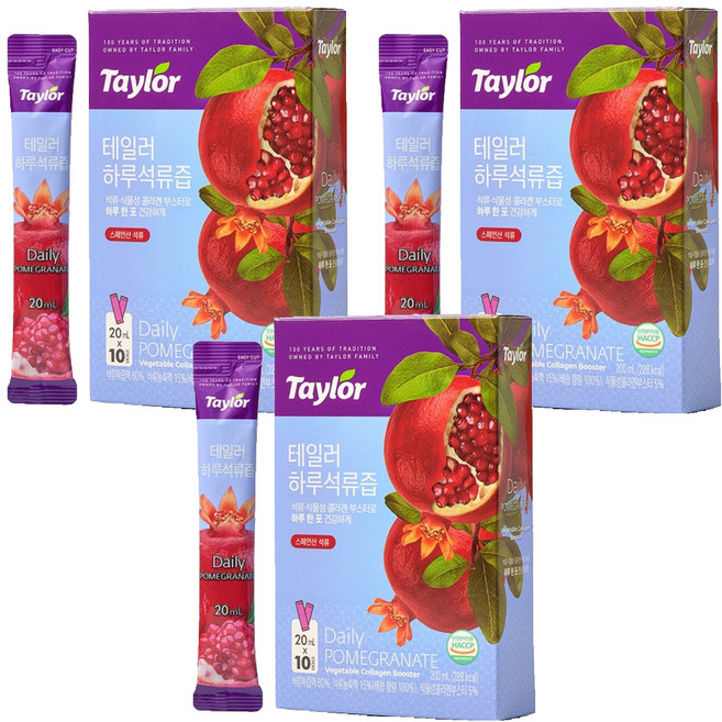테일러 하루 석류즙, 30개, 20ml