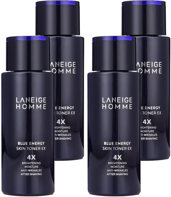 LANEIGE 蘭芝 男用勁能激活化妝水, 180ml, 4瓶