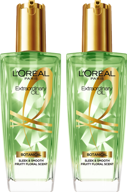 L'OREAL PARiS 巴黎萊雅 金緻護髮精油 草本植萃精華, 100ml, 2瓶
