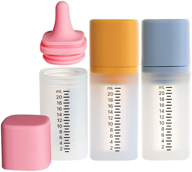 휴비딕 유아용 실리콘 투약병 20ml x 3종 세트, HSPB-100, 1개