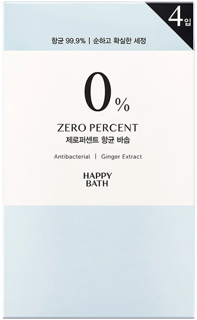 해피바스 제로퍼센트 항균 바솝, 360g, 1개 - 쿠팡