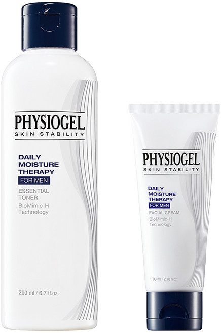 피지오겔 데일리 모이스쳐 테라피 포맨 에센셜 토너 200ml + 페이셜 크림 80ml, 1세트