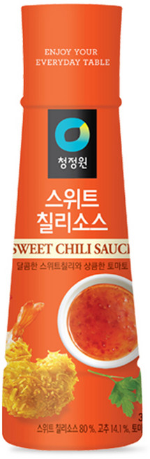 청정원 스위트 칠리 소스, 1개, 365g