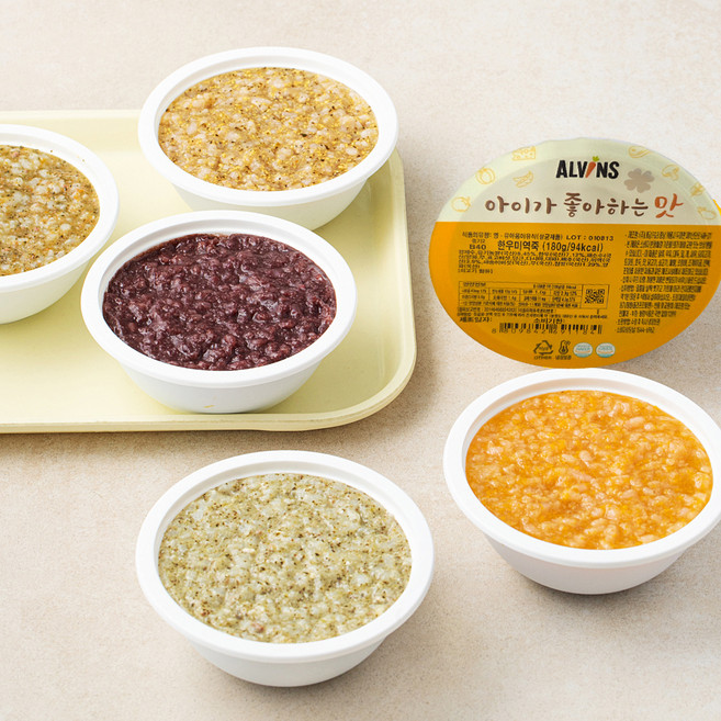 엘빈즈 클래식 냉장 이유식 중기2(만 7~10개월) A세트, 1.08kg, 1세트